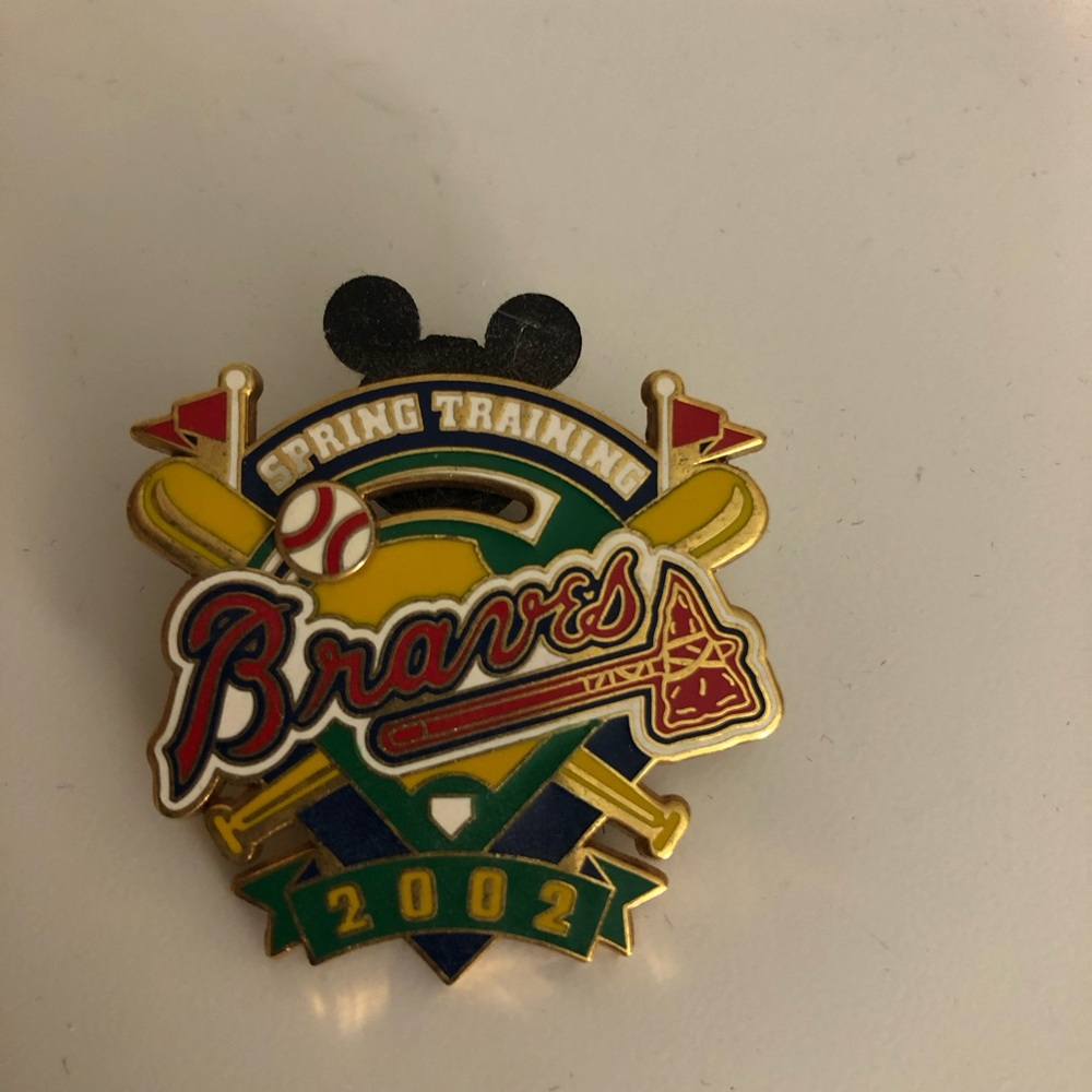 Disney Braves Spring Training 2002 Pin - Limited Edition